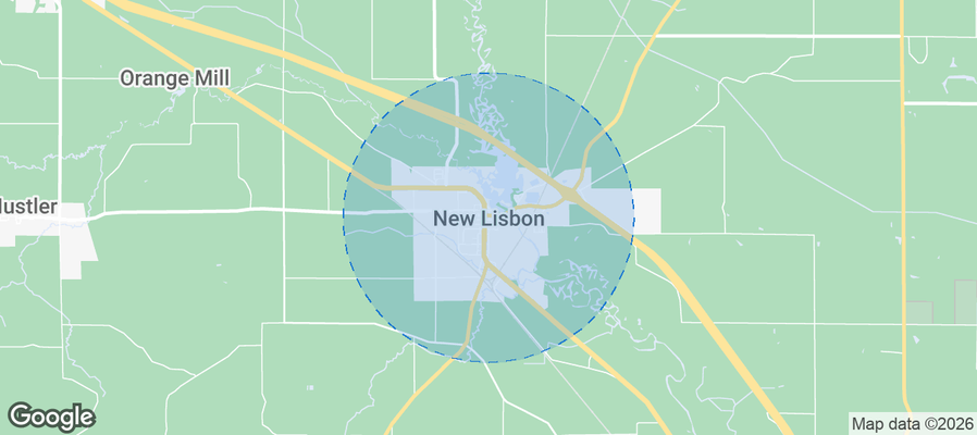 New Lisbon Airbnb map